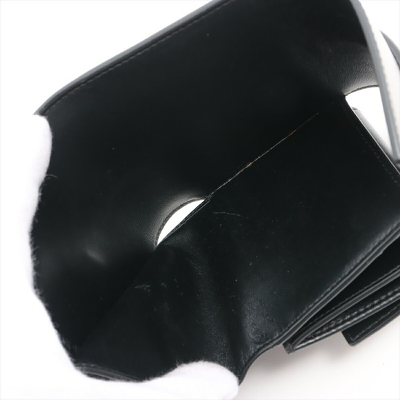 Celine Saise Trifold Wallet Leather Black - Picture 7 of 9